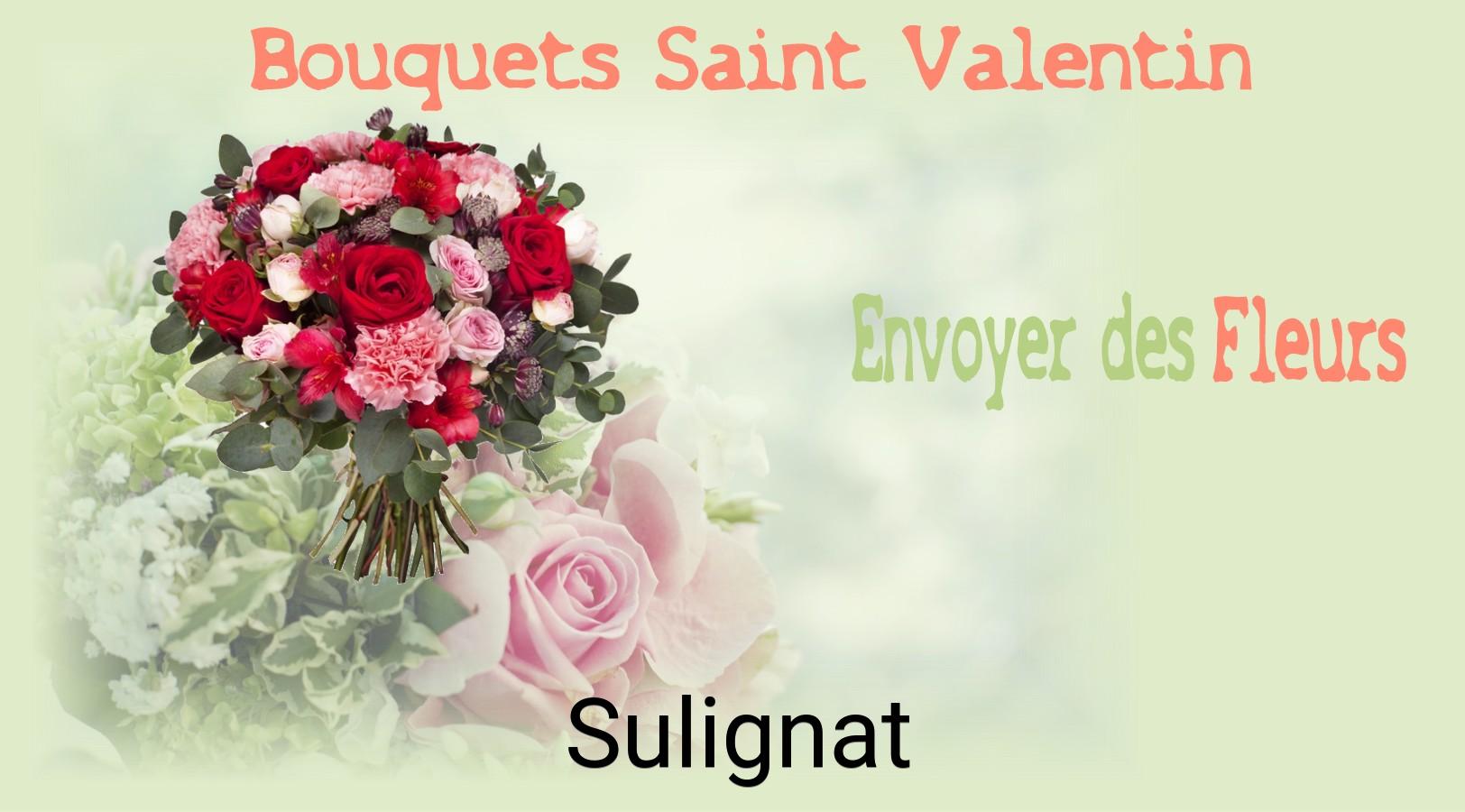 Roses de Saint-Valentin livrées à Sulignat